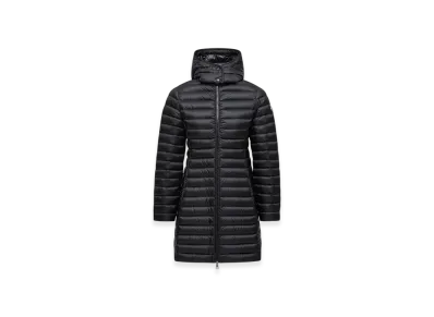MONCLER Igelong Hooded Long Down Jacket "Black"