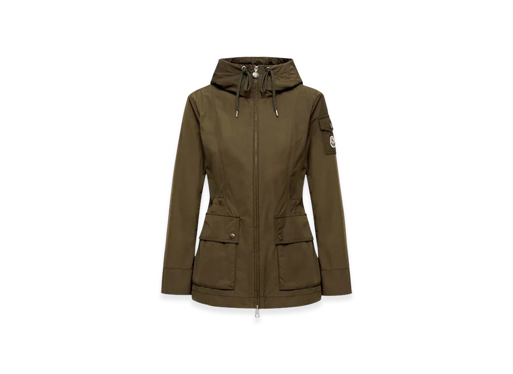 MONCLER Leandro Hooded Parka Jacket "Dark Green"