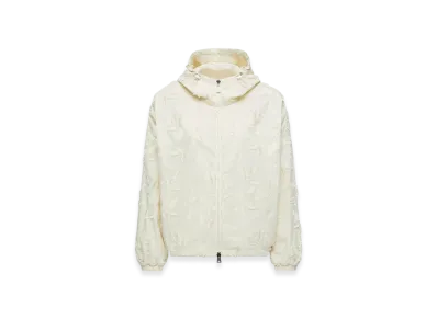 MONCLER Charmeil Textured Hooded Jacket "White"