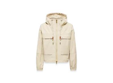 MONCLER Sauvan Hooded Parka "Light Beige"