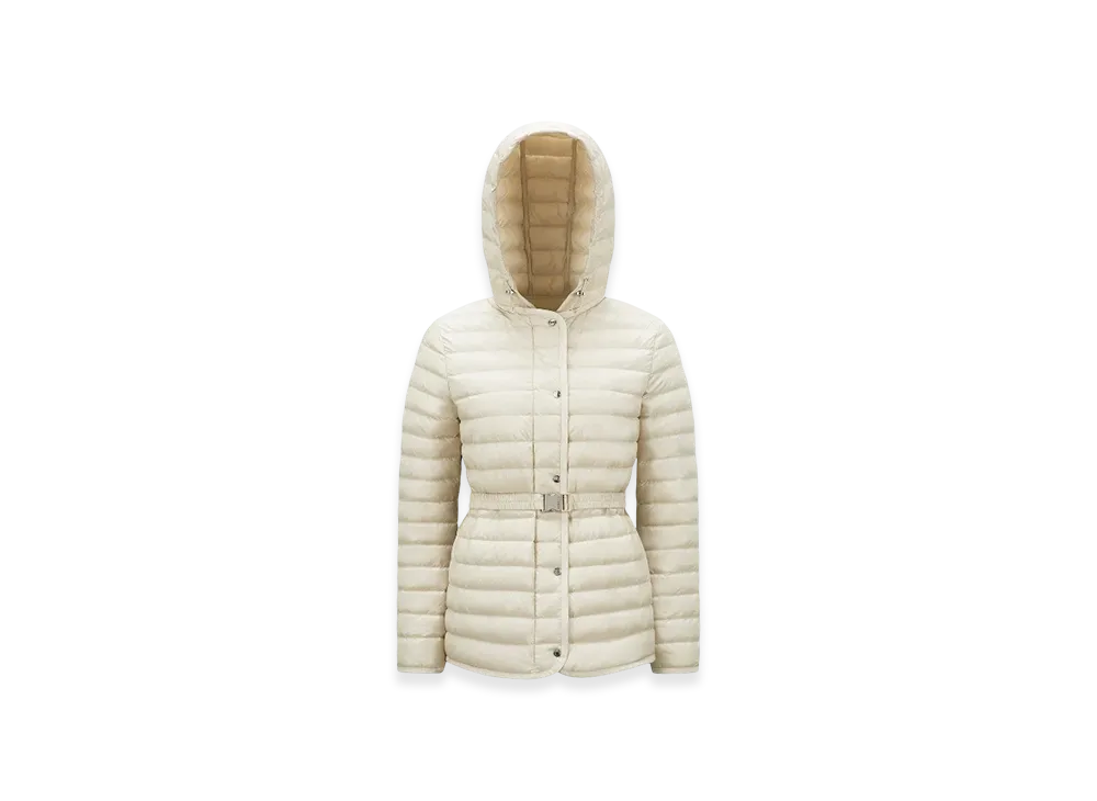 MONCLER Oredon Hooded Mid-Length Down Jacket "White"