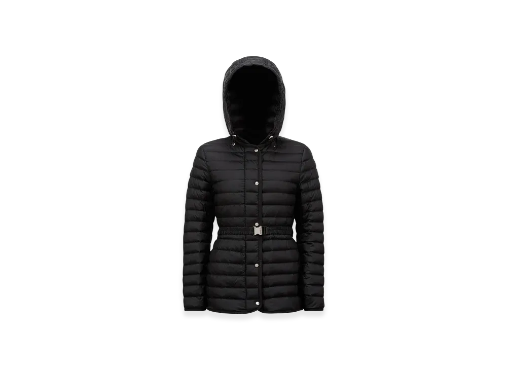 MONCLER Oredon Hooded Mid-Length Down Jacket "Black"