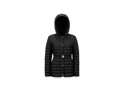 MONCLER Oredon Hooded Mid-Length Down Jacket "Black"