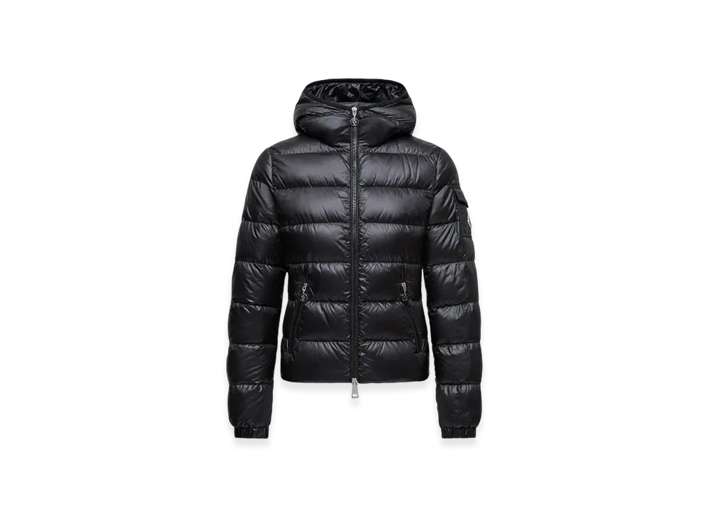 MONCLER Gles Hooded Short Down Jacket "Black"