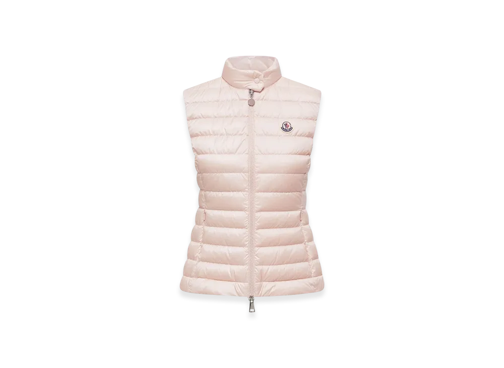 MONCLER Igens Down Gilet "Light Pink"