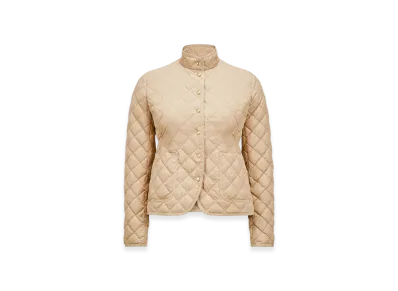 MONCLER Epin Fit & Flare Short Down Jacket "Beige"