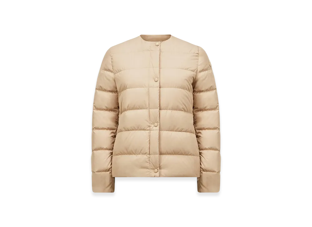 MONCLER Gerbe Short Down Jacket "Beige"