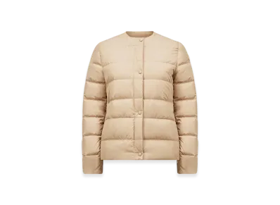 MONCLER Gerbe Short Down Jacket "Beige"