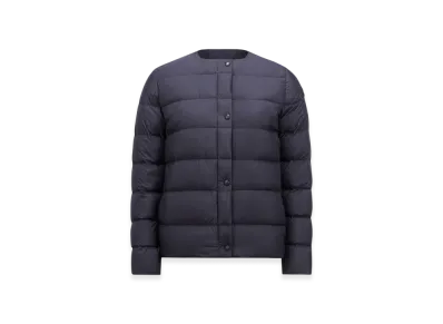 MONCLER Gerbe Short Down Jacket "Navy Blue"