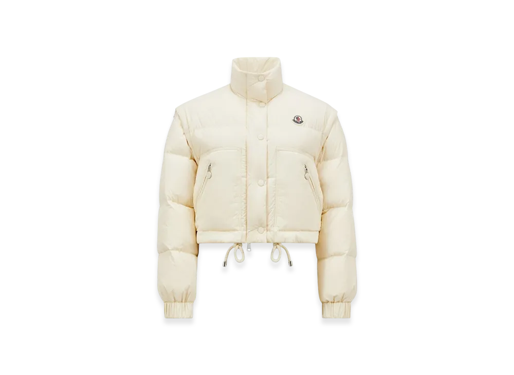 MONCLER Selle 2-in-1 Short Down Jacket "White"