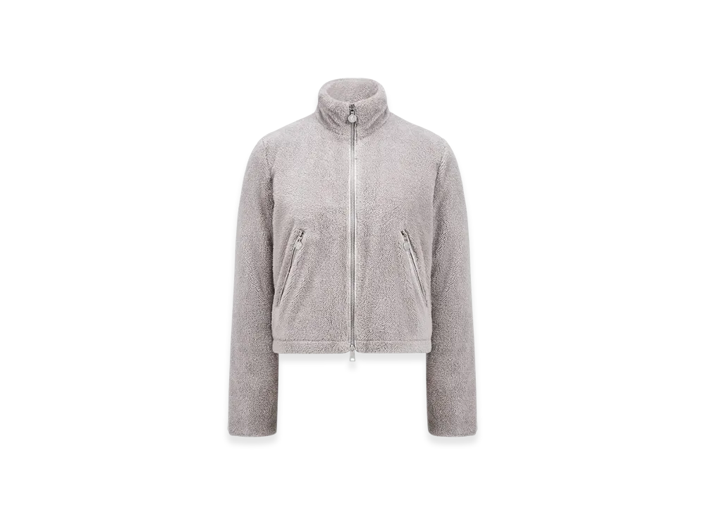 MONCLER Polignac Teddy Short Down Jacket "Grey"