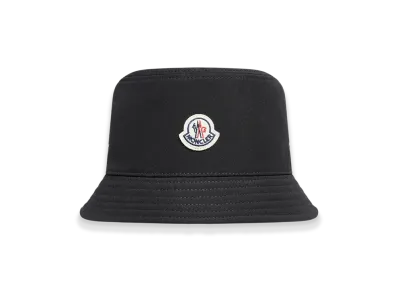 MONCLER Cotton Blend Bucket Hat "Black"