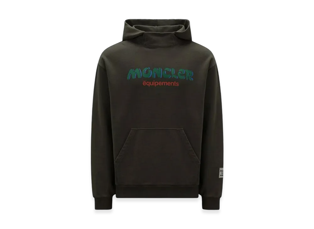 MONCLER x Salehe Bembury Logo Hoodie "Dark Green"
