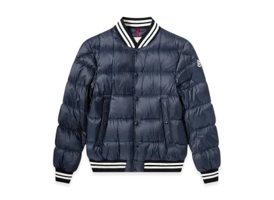 Moncler Vincennes Down Bomber Jacket "Navy"
