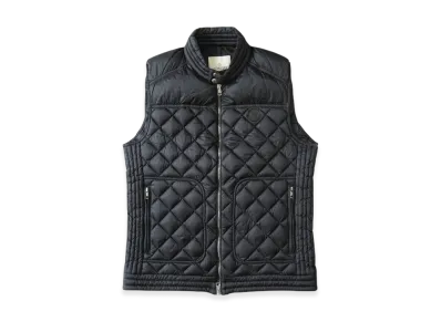 MONCLER Rod Gilet Quilted Down Vest "Black"