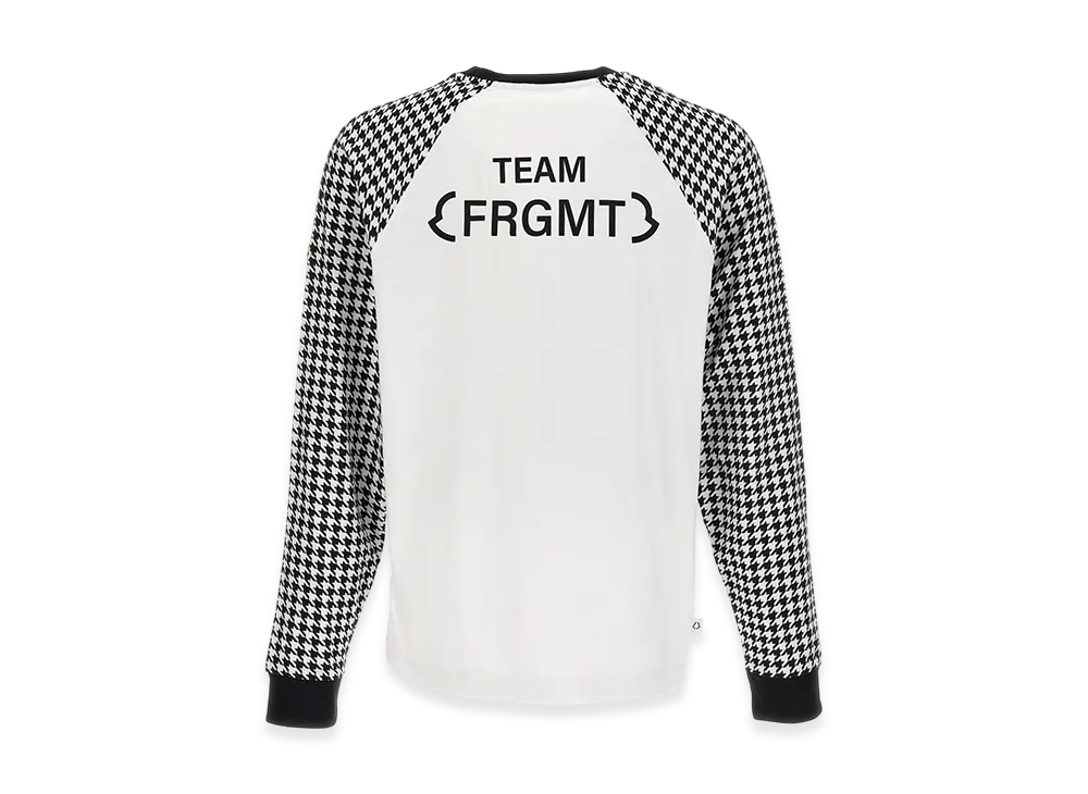 MONCLER x FRAGMENT Houndstooth Longsleeve "White"