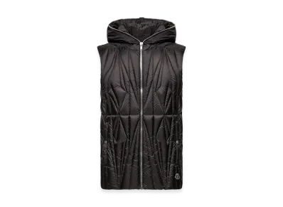 MONCLER x Rick Owens Geocamo Ziplock Vest "Black"