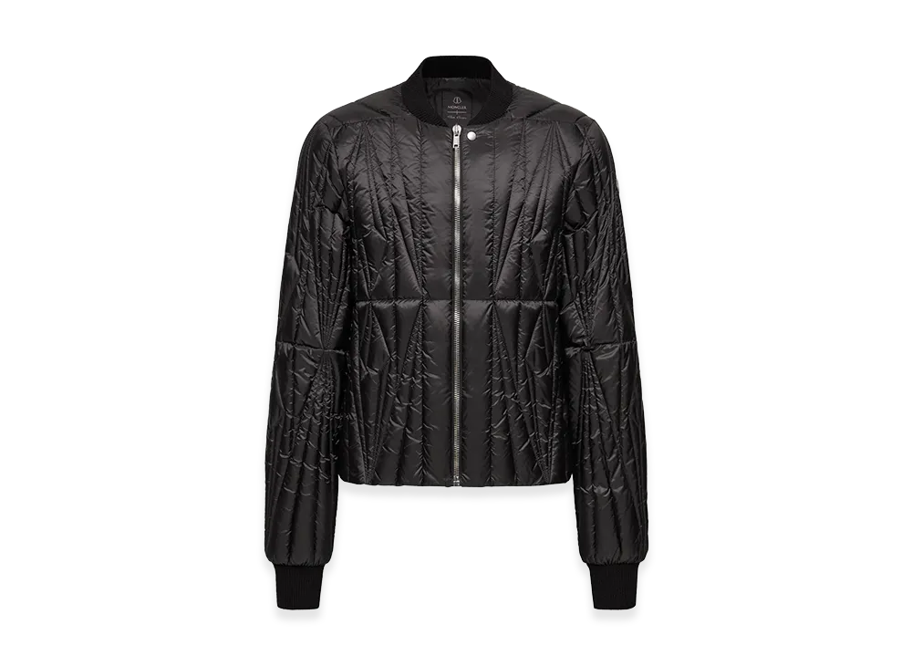 MONCLER x Rick Owens Geocamo Flight Down Jacket "Black"