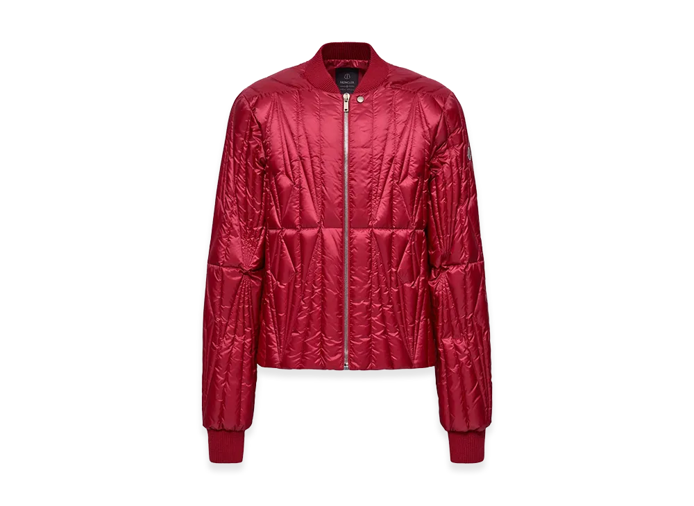 MONCLER x Rick Owens Geocamo Flight Down Jacket "Cherry"