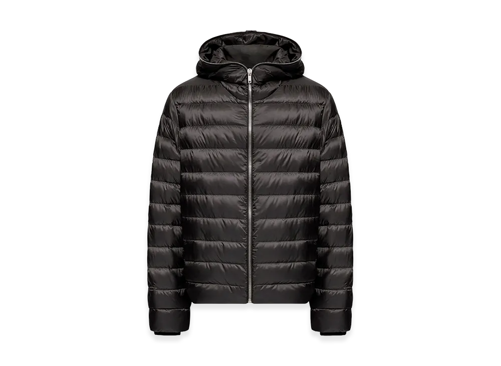 MONCLER x Rick Owens Ziplock Short Down Jacket "Black"