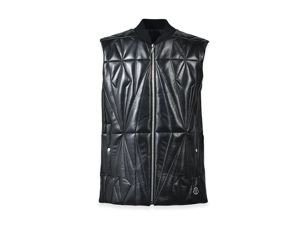 MONCLER x Rick Owens Geocamo Flight Vest "Black"