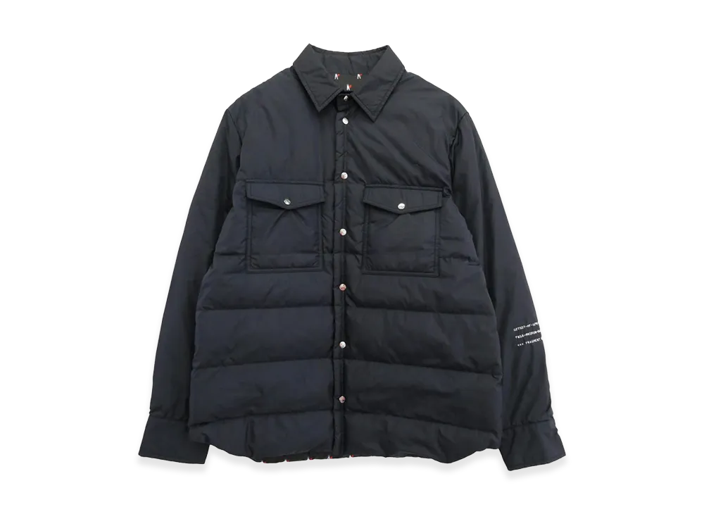 モンクレール x フラグメント バックステージ "ネイビー"