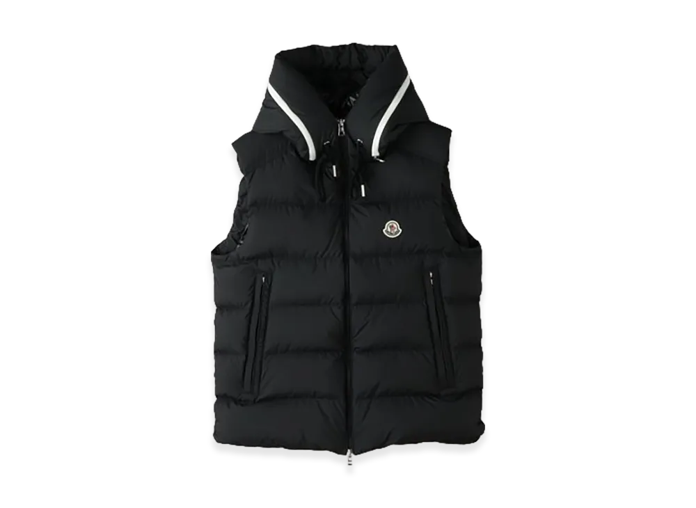 モンクレール カルダーミン ジレ "ブラック"