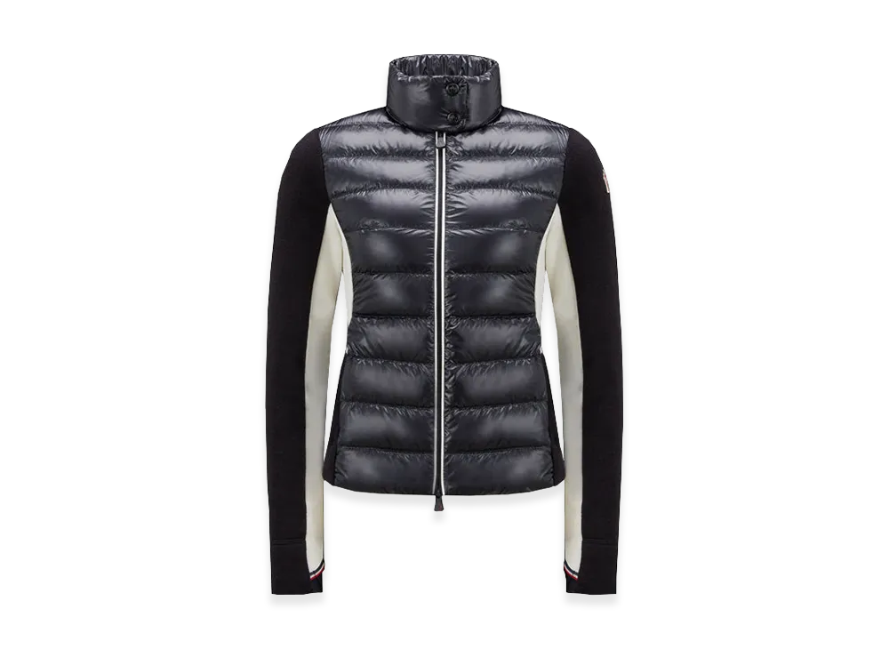 MONCLER Women's Grenoble Down Cardigan "Black"