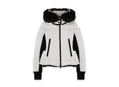 MONCLER GRENOBLE Women's Lamoura Short Down Jacket "White"
