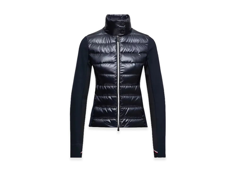 MONCLER GRENOBLE Women's Padded Zip Up Sweatshirt "Navy"