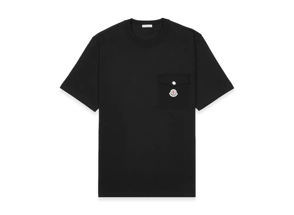 MONCLER Logo Patch S/S T-Shirt "Black"