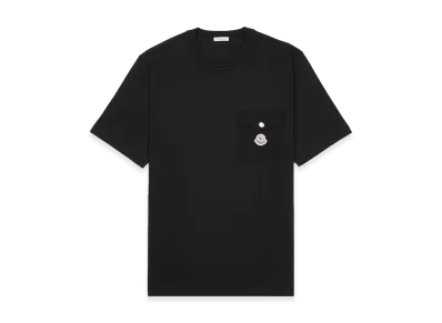 MONCLER Logo Patch S/S T-Shirt "Black"