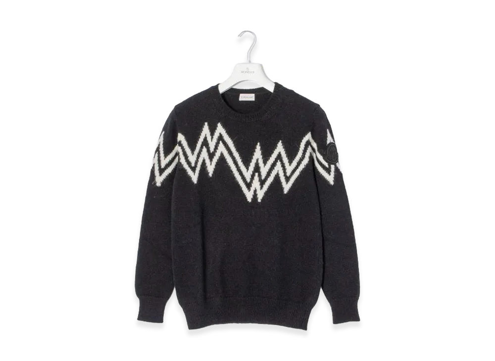 MONCLER Crewneck Sweater "Black"