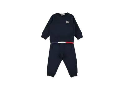 MONCLER Kids Sweatshirt And Joggers "Dark Blue"