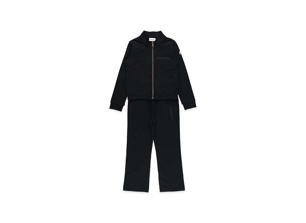 MONCLER Kids Sweatshirt And Pants Set "Black"