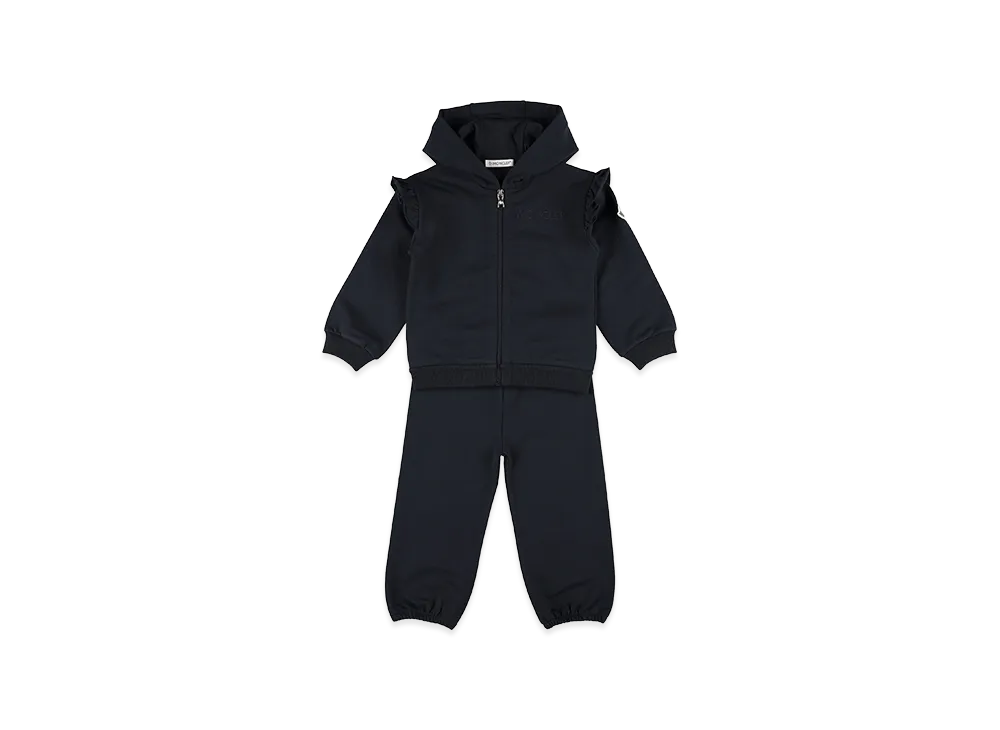 MONCLER Kids Hoodie And Joggers "Dark Blue"
