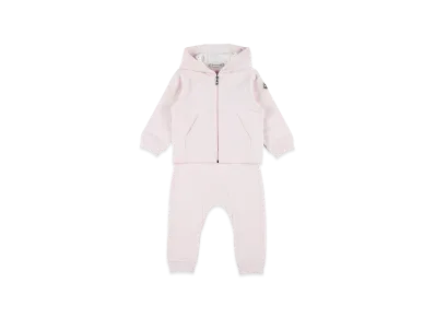 MONCLER Kids Hoodie And Joggers "Pink"