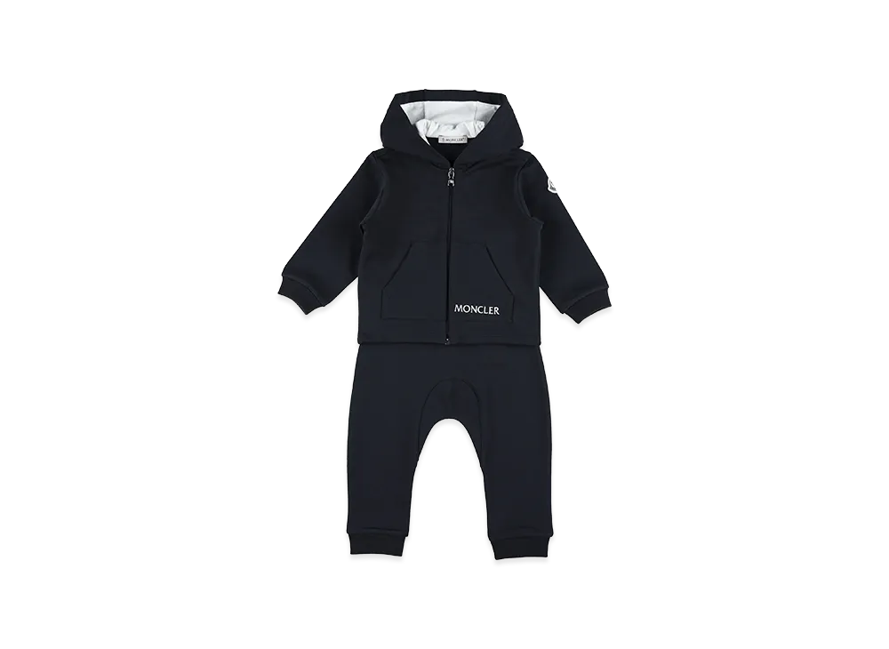 MONCLER Kids Hoodie And Joggers "Dark Blue"