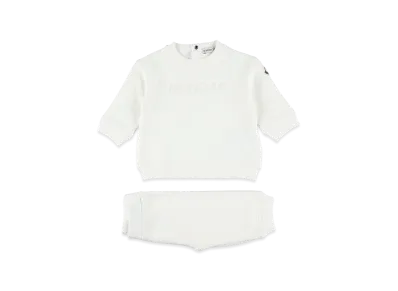 MONCLER Kids Sweatshirt And Joggers "White"