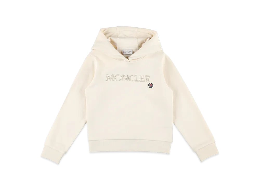 MONCLER Kids Hoodie "White"
