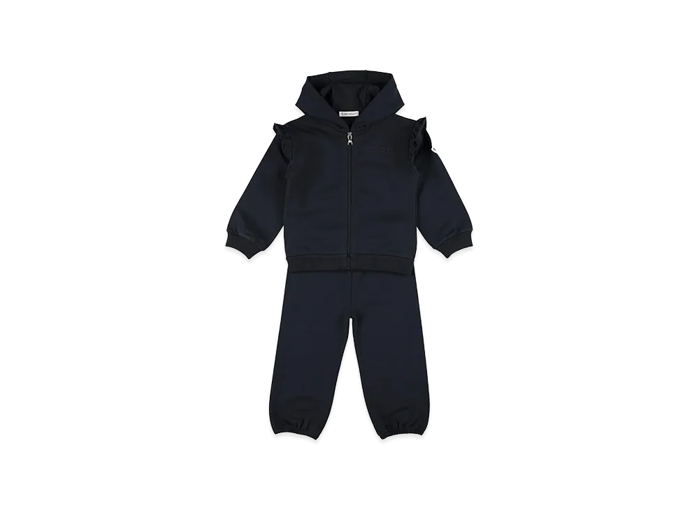 MONCLER Kids Hoodie And Joggers "Dark Blue"
