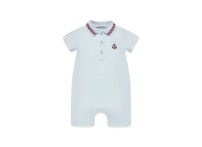 MONCLER Kids Jumpsuits "Clear Blue"