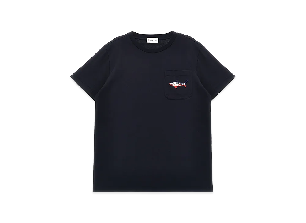 MONCLER Kids Squalo T-Shirt "Dark Blue"