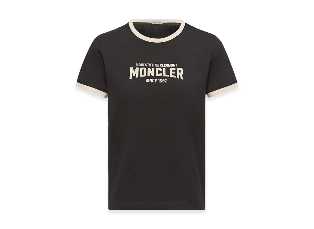 MONCLER Women's Flocked Logo T-Shirt 