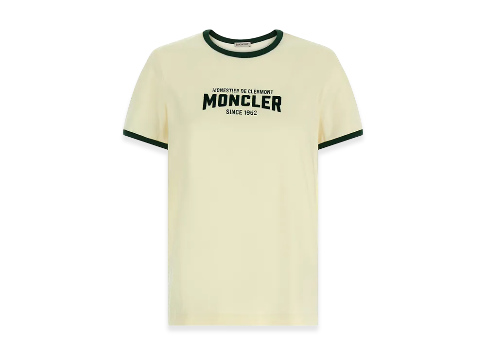 MONCLER Women's Flocked Logo T-Shirt 