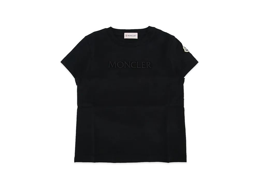 MONCLER Kids Logo Embroidery T-Shirt 