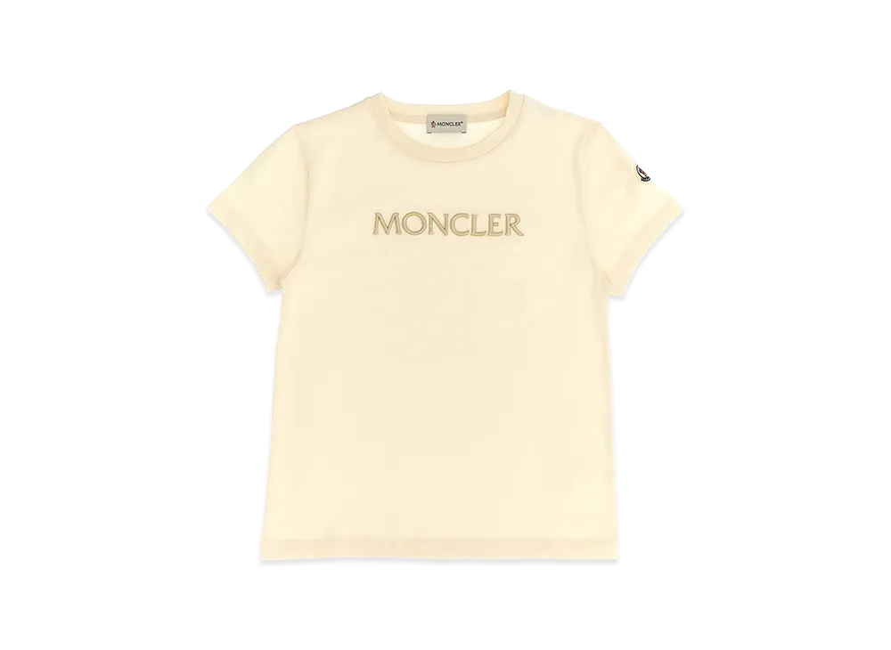 MONCLER Kids Logo Embroidery T-Shirt 