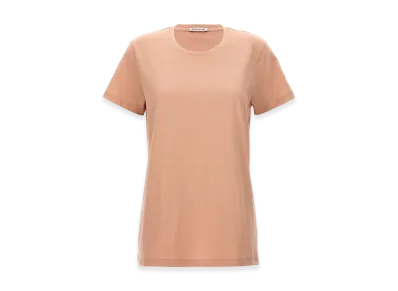 MONCLER Women's Logo Patch T-Shirt "Pink"