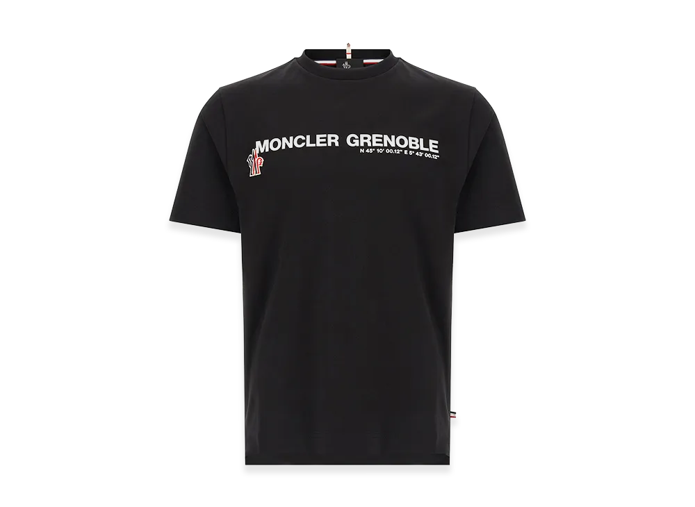 MONCLER Logo Print T-Shirt "Black"