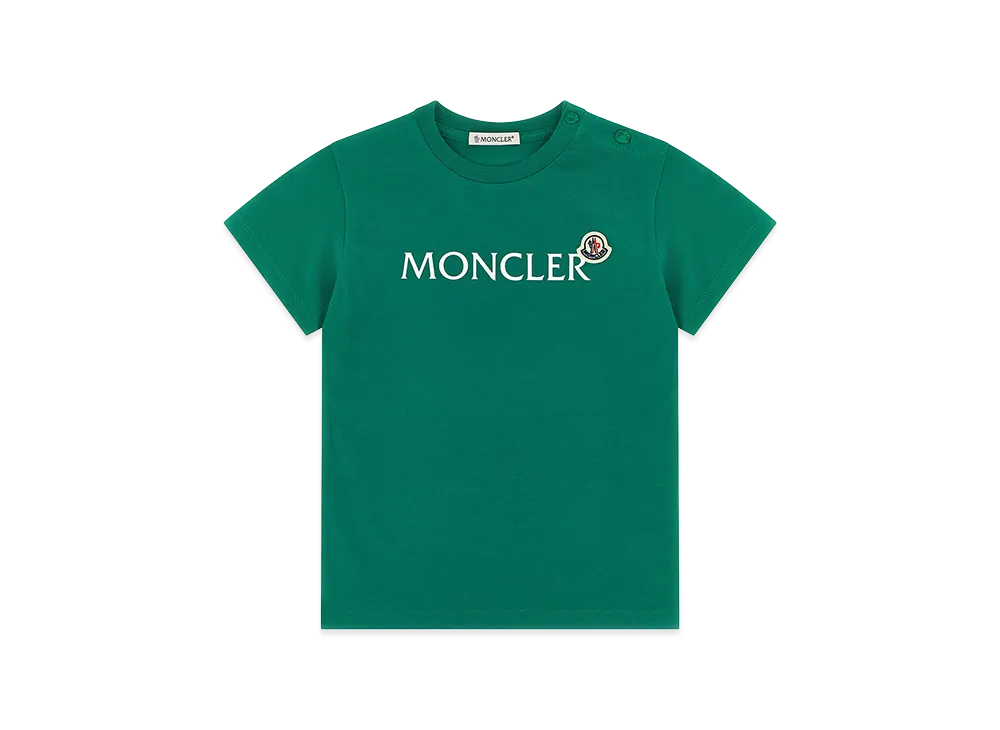 MONCLER Kids Logo T-Shirt "Green"